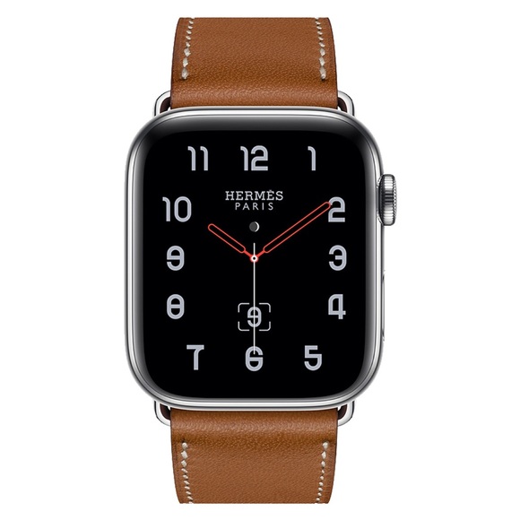 Brown Vegan Leather Watchband for Apple Watch - Picture 3 of 8